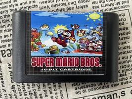 Super Mario Brothers (world) 16 bit SEGA Genesis MD Game Mega Drive NES Nintendo - £22.52 GBP