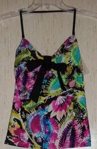 NWT WOMENS Mudd TANKINI SWIMSUIT TOP   SIZE XS - £18.64 GBP