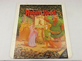 CED Walt Disney Robin Hood Video Disc - RARE - HARD TO FIND  !!!! - £31.38 GBP