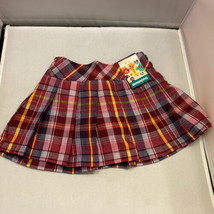 Garanimals Woven Skort Skirt Baby Girls Yellow Plaid - £8.77 GBP