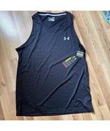 Men’s Under Armour Tank Top Black Heat Gear XL Fitted - $34.19 CAD