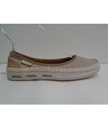 Columbia Size 8.5 VULC N VENT BETTIE British Tan Canvas Loafers New Wome... - $88.11