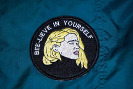 My Dog Stepped On A Bee Amber Heard Johnny Depp Meme, Believe In Yourself, Patch - £9.55 GBP