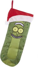 Kurt Adler Rick &amp; Morty Pickle Rick Stocking Santa Hat - £14.99 GBP