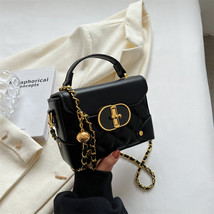 Exquisite Fashion Small Square Bag 2023 Fashion Chain Bag Women&#39;s One-Shoulder C - £35.25 GBP