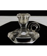 Heisey Jack-Be-Nimble Toy Candlestick, Octagon Sconce &amp; Base, Holds 3/8&quot;... - $364.72 MXN