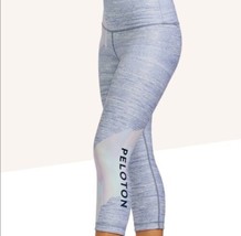 Peloton Capri Leggings Women’s Size Small Athletic Small Logo Opal EUC - £27.68 GBP