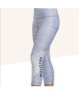 Peloton Capri Leggings Women’s Size Small Athletic Small Logo Opal EUC - £27.24 GBP