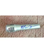 MEGHAN TRAINOR  all about the bass  AUTOGRAPHED signed MICROPHONE ! - £159.36 GBP