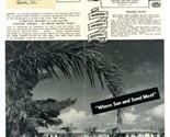 Key Rest Apartments Brochure St Petersburg Florida 1950 Madiera Beach - $24.82