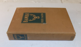 Bambi By Felix Salten Hardcover Book 1929 Publication Grosset &amp; Dunlop - $19.58