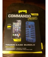 Commando Tough Bundle - Blue - iPhone 5 New - £9.94 GBP