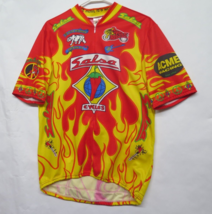 Salsa Cycles Vintage XL Jersey Red Peppers Flames Moto Racing Shirt Bike... - $54.68