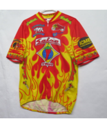Salsa Cycles Vintage XL Jersey Red Peppers Flames Moto Racing Shirt Bike... - £42.95 GBP
