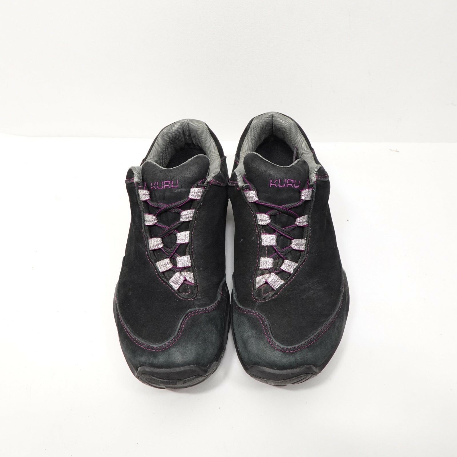 Kuru Chicane Black Purple Suede Hiking Comfort Shoes Sneaker Womens Size 10 Item image 3