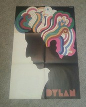 Original 1966/67 Vintage Bob Dylan Psychedelic Milton Glaser Poster 22&quot; ... - £178.00 GBP