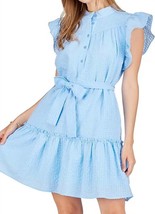 Joy Joy textured sundress in BLUE - size L - £67.70 GBP