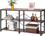 55 Inch Entryway Console Table, Narrow Industrial Sofa Table Behind Couc... - $277.99