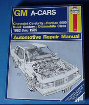 Auto Repair GM Chevy Celebrity Pontiac 6000 Buick Century Olds Ciera 82-89  - $24.99