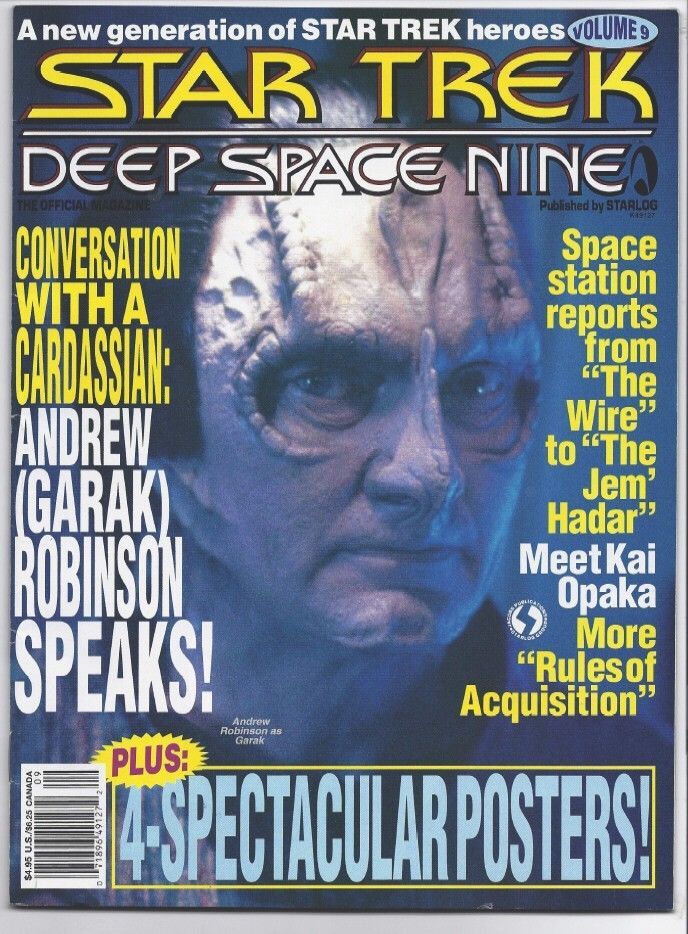 Star Trek Deep Space 9 DS9 COLLECTION Set of THREE: 1 Magazine and 2 TV ... - $29.99