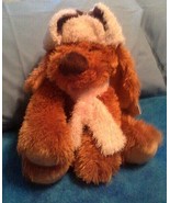 Plush Hunting Dog  Hugfun Fluffy Furry Stuffed Animal Vintage 2006 Plush Toy - $34.99