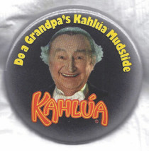 Halloween Collectible Grandpa Munster Kahlua Mudslide Pin back button badge - £7.86 GBP