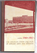 Book Vintage Los Angeles State College of Applied Arts and Sciences catalog 1960 - £27.48 GBP