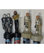 Star Trek Next Generation Figures Candy Tubes Worf, Ferengi, Borg NEW Un... - $557.81 MXN