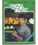 Star Trek Mr Spock Original Series Vintage Coloring Book Unused Good Cond - £11.76 GBP