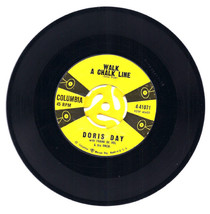 Records 45rpm Doris Day &#39;Walk A Chalk Line/Soft As The Starlight Columbi... - $8.95