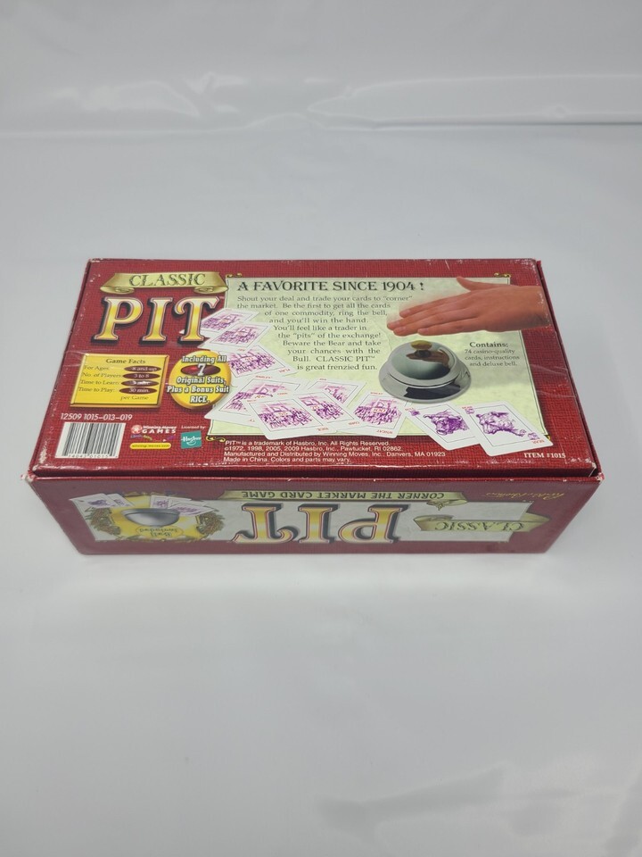 Hasbro Classic Pit Corner the Market Card Game 2009 Item image 2