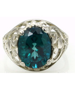 SR004, Paraiba Topaz, Sterling Silver Ring - £74.75 GBP