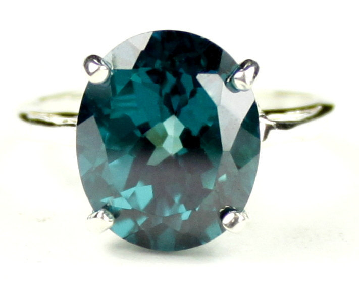 SR055, 6 ct Paraiba Topaz, 925 Sterling Silver Ring