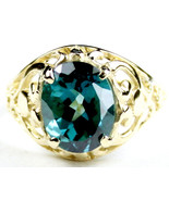 R004, Paraiba Topaz, 10KY Gold Ring - £260.43 GBP