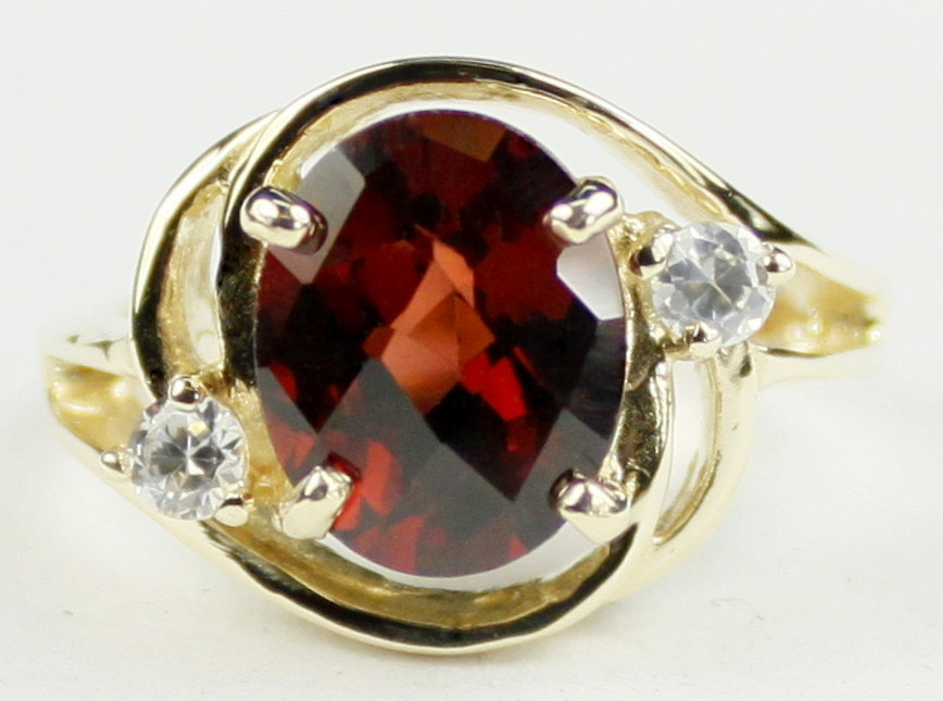 Primary image for R021, Mozambique Garnet, 10KY Gold Ring