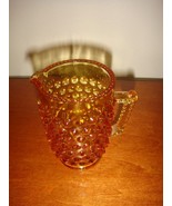 Fenton Colonial Amber Mini Pitcher, Pre-Logo - $9.79