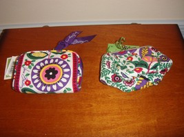 Vera Bradley Viva la Vera, Petite Pouch &amp; Listen Up, (2 Items) (Both Items NWT) - £19.68 GBP