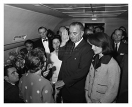 President Lyndon B. Johnson Being Sworn In After Jfk Ass ASIN Ation 8X10 Photo - £6.68 GBP