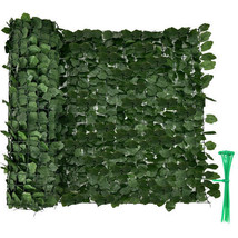 4 Pieces 118 x 39 Inch Artificial Ivy Privacy Fence Screen for Fence Decor - £138.21 GBP