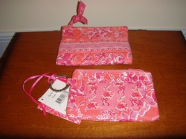 Vera Bradley Coin Purse &amp; Zip ID Case Hope Toile - £32.64 GBP