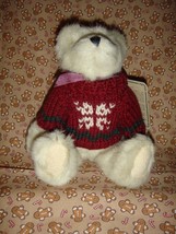 Boyds Bears Rupert Plush Bear With Snowflake Sweater  - £10.97 GBP