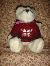 Boyds Bears Rupert Plush Bear With Snowflake Sweater  - £11.00 GBP