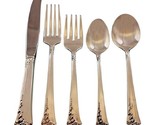 Damask Rose by Oneida Sterling Silver Flatware Set for 8 Service 40 pieces - £1,428.24 GBP