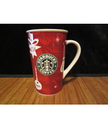 2009 Starbucks Coffee Red Christmas Holiday Wish Hope Love Large Cup Mug... - $19.99
