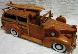 1937 Hand Carved Packard Woody Car - $1,250.00