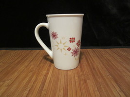 2013 Starbucks Snow Flake Holiday Christmas Promo Coffee Mug Tea Cup 12 oz. - £11.35 GBP