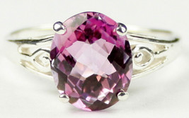 SR139, 4.5 cts Pure Pink Topaz, Sterling Silver Ring - £79.95 GBP