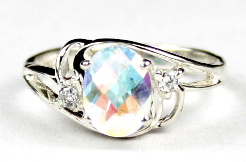 SR176, Mercury Mist Topaz, 925 Sterling Silver Ring