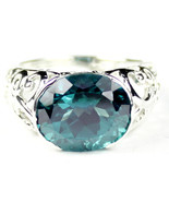 SR360, Paraiba Topaz, East-West 925 Sterling Silver Ring - £127.09 GBP