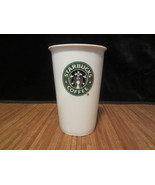 2010 Starbucks Original Ceramic White Travel Mug 8oz Siren Mermaid Logo ... - $21.05 CAD